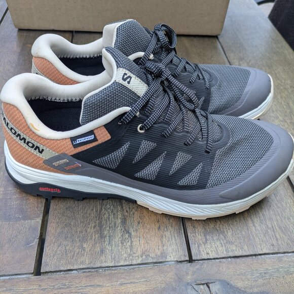 Salomon Outrise Waterproof Hiking Shoe Size 9.5 Womens - Picture 1 of 6